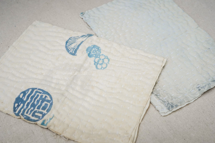 zokin dust cloths, pair, white